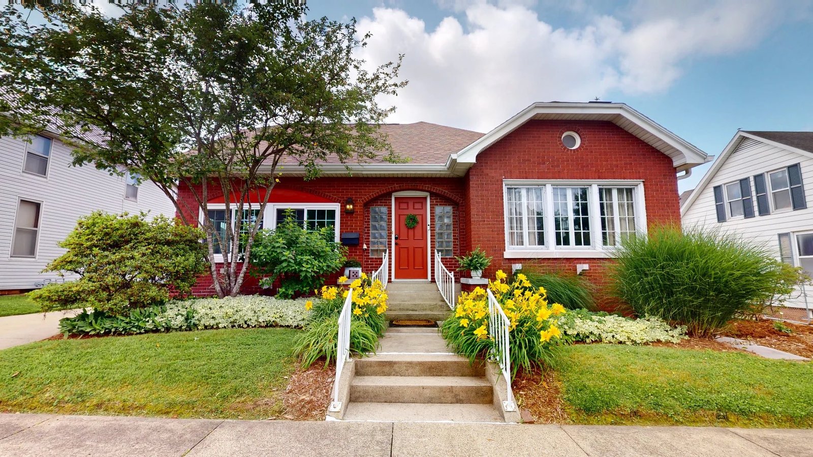 Residential exterior painting project